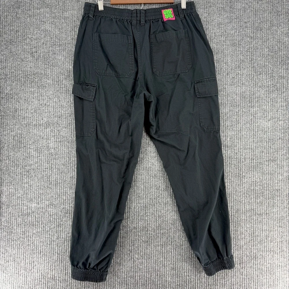 Empyre Relax cargo jogger pants men's Large black cotton utility skate 32x29